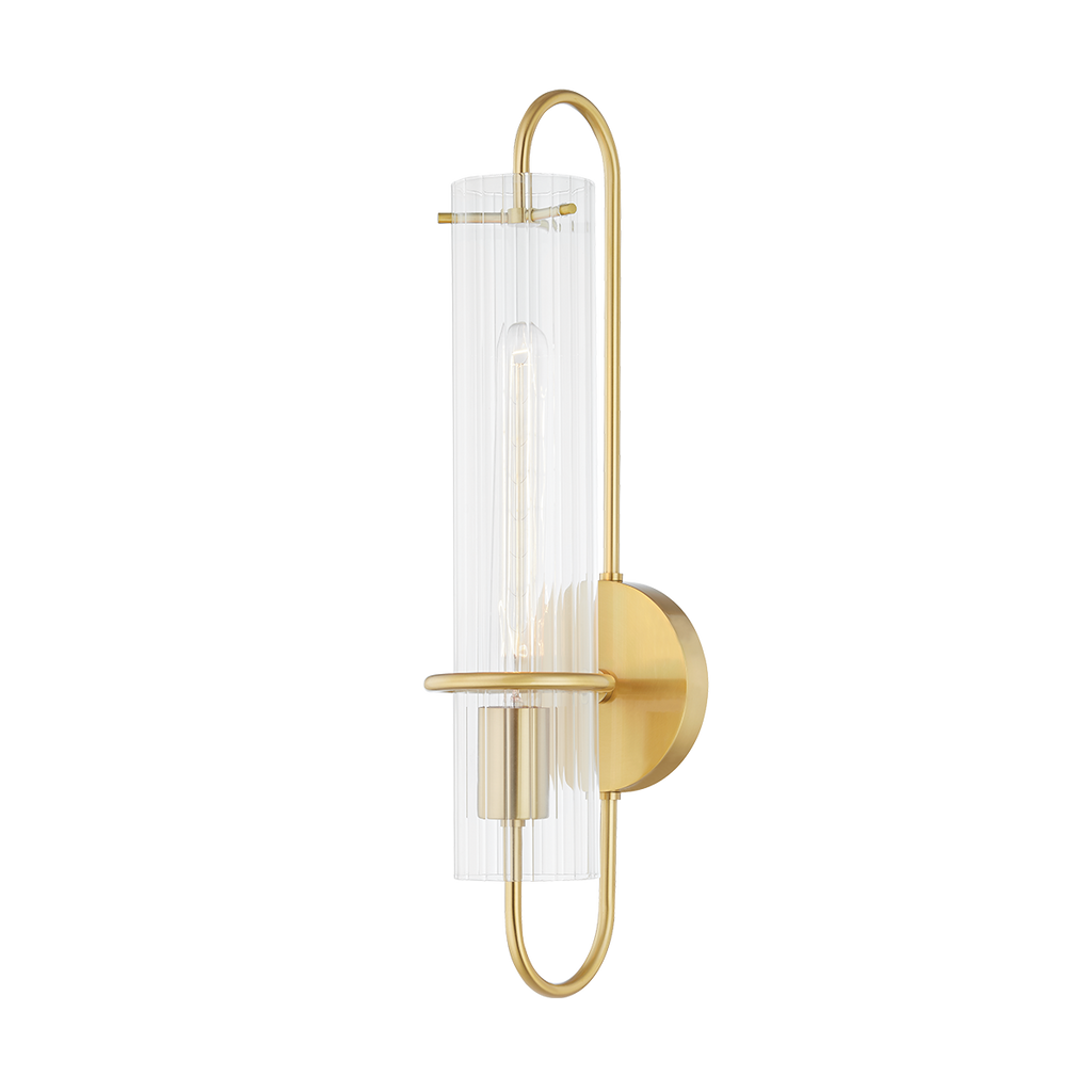 Beck Wall Sconce | Mitzi Lighting - H640101-AGB