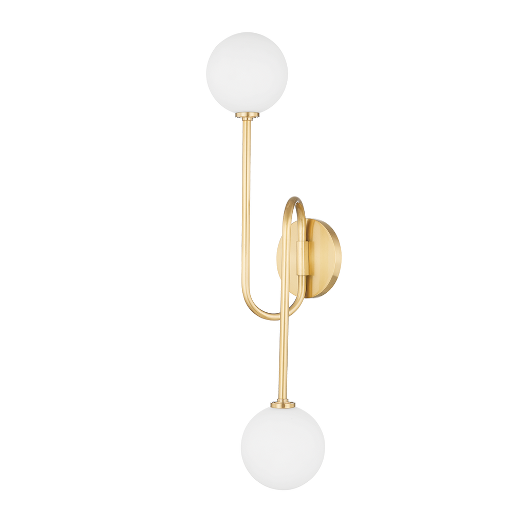 Zani Wall Sconce | Mitzi Lighting - H655102A-AGB