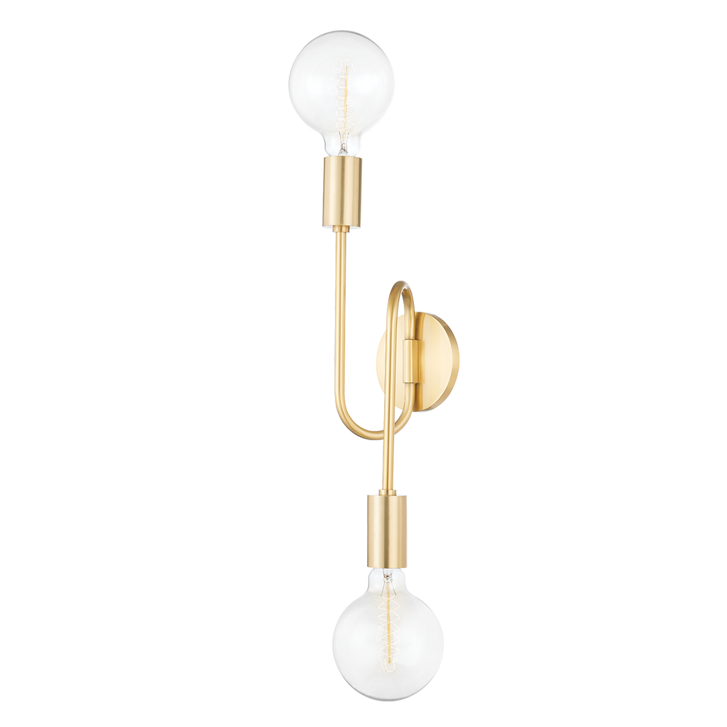 Zani Wall Sconce | Mitzi Lighting - H655102B-AGB