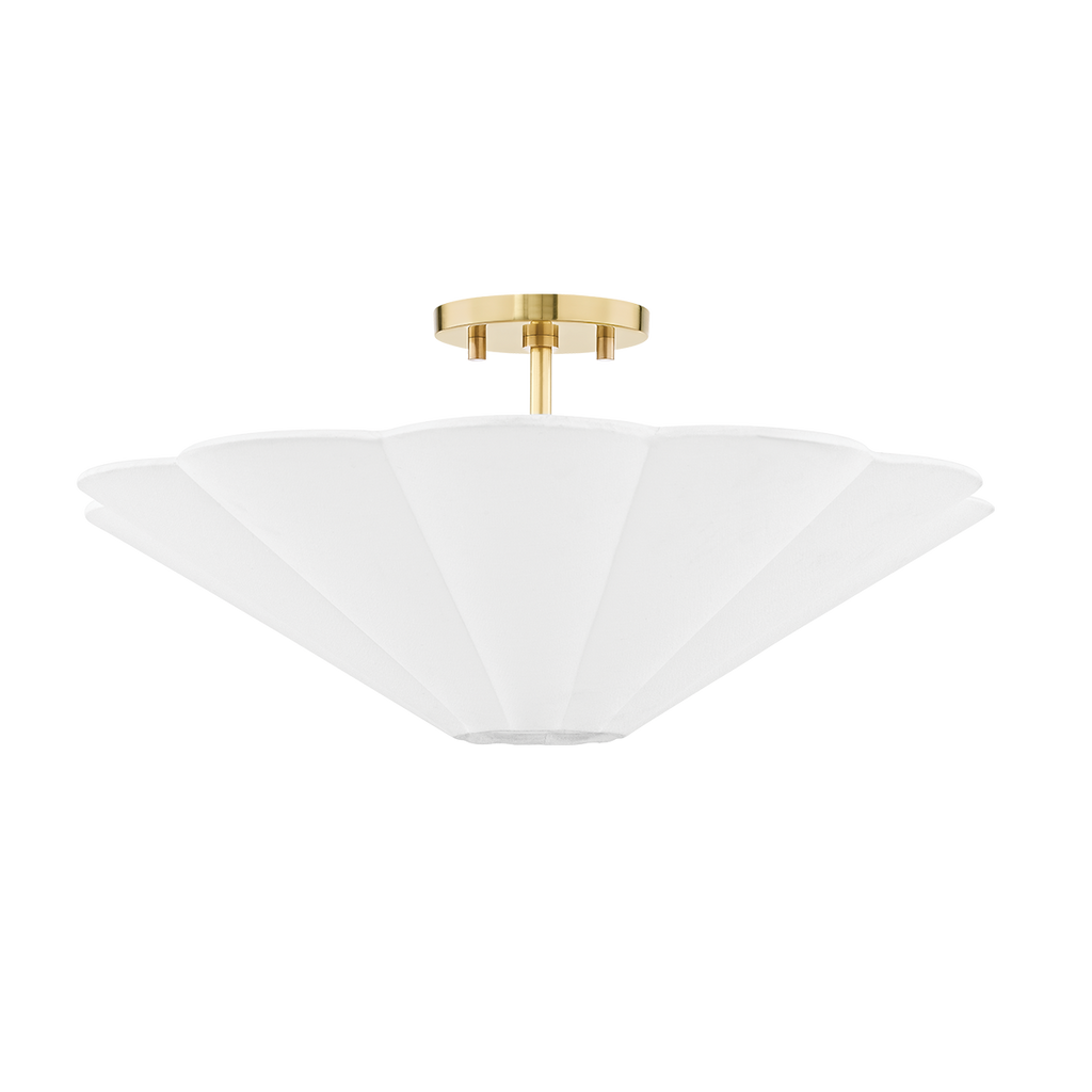 Alana Semi Flush | Mitzi Lighting - H676603-AGB