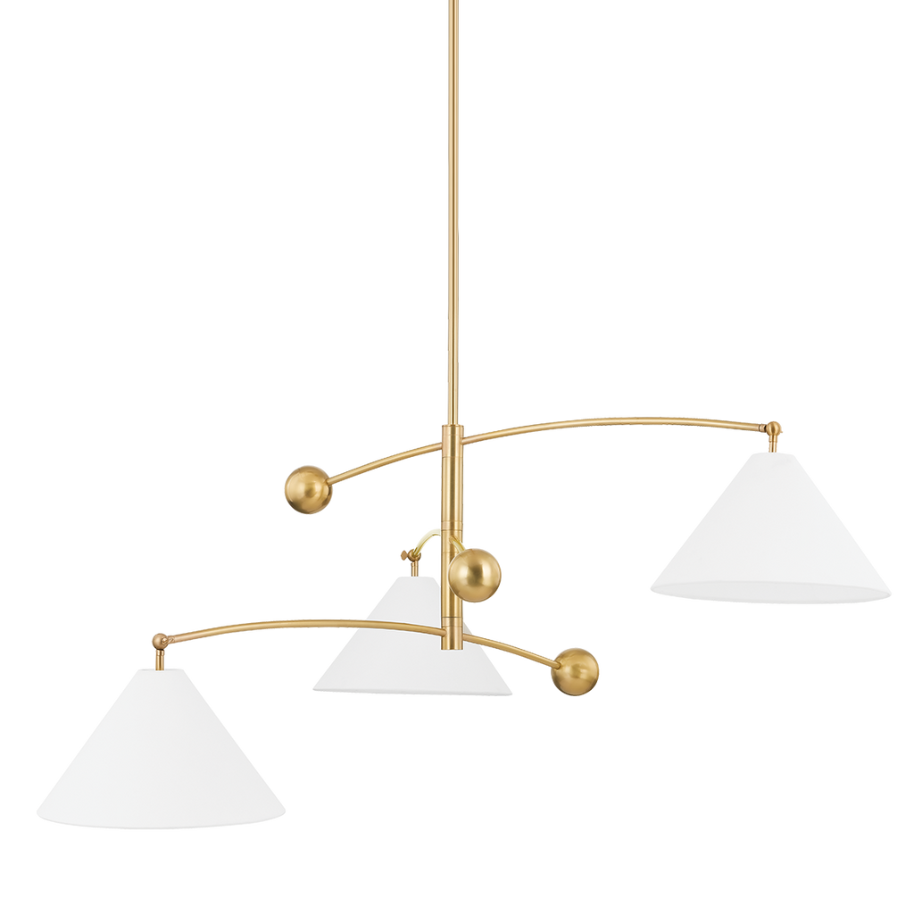 Birdie Chandelier | Mitzi Lighting - H696803-AGB