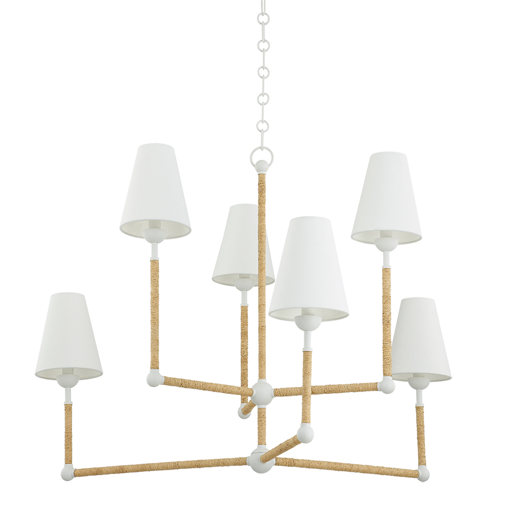 Mariana Chandelier | Mitzi Lighting - H708806-TWH