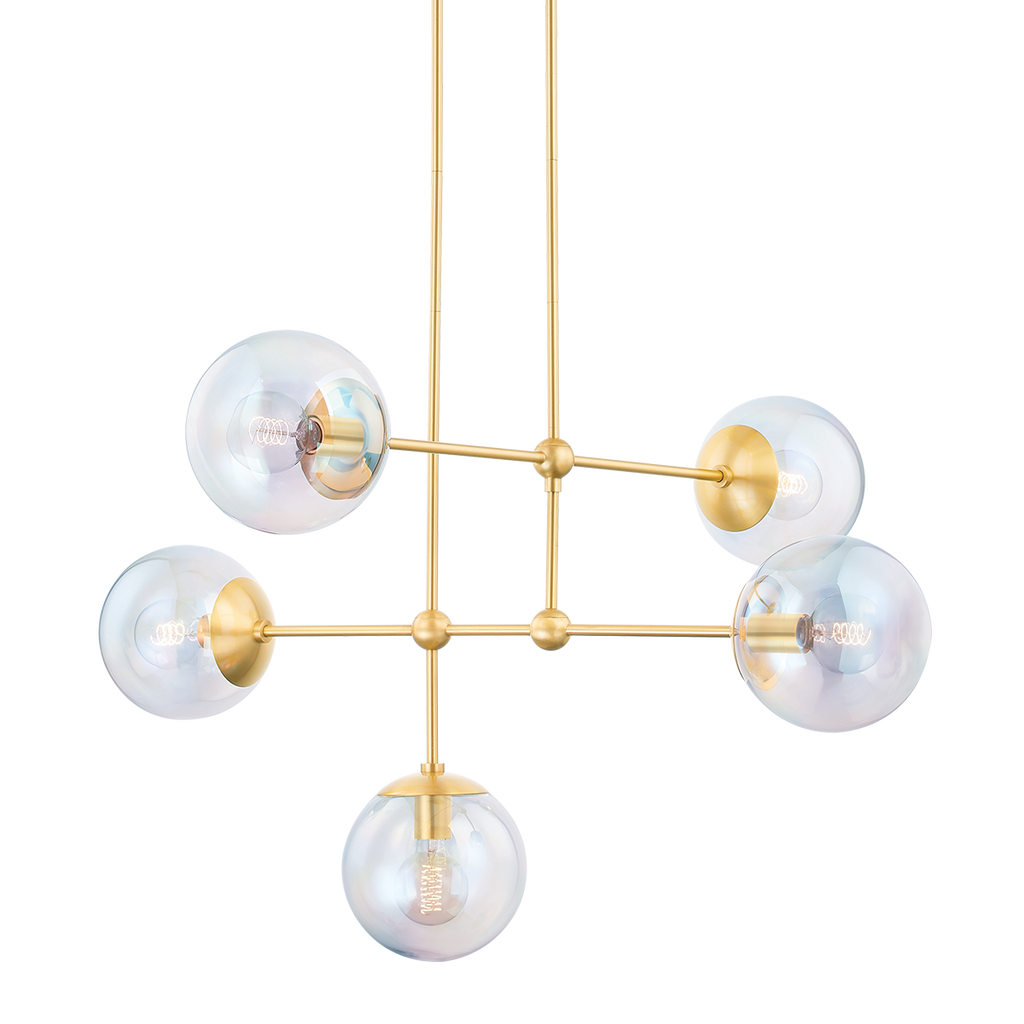 OPHELIA Chandelier | Mitzi Lighting - H726805-AGB