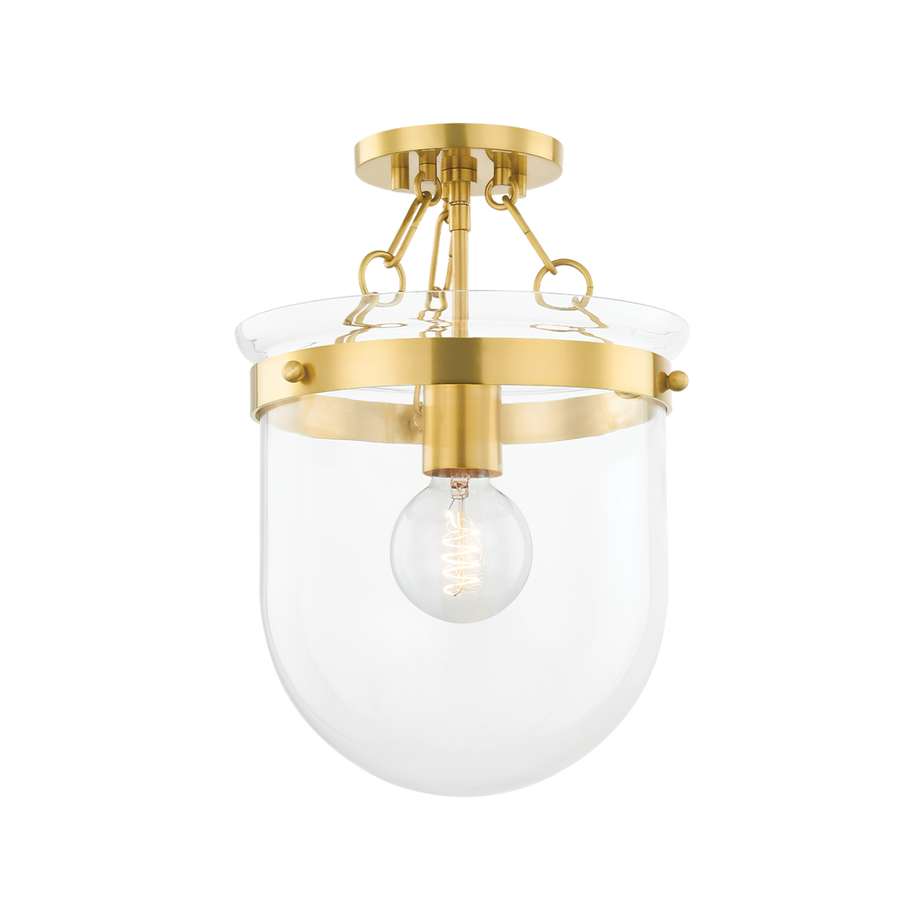 DUNBAR Semi Flush | Mitzi Lighting - H763601-AGB