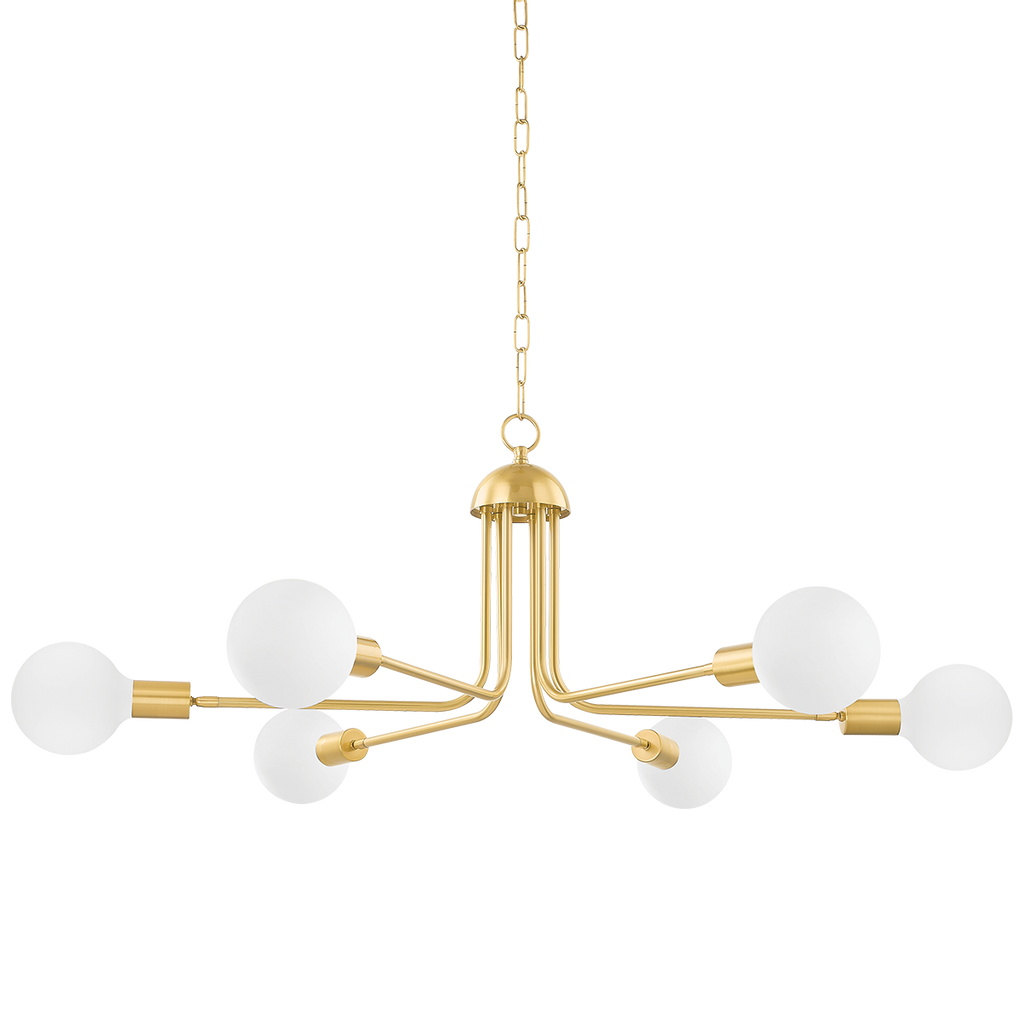 BLAKELY Chandelier | Mitzi Lighting - H774806-AGB