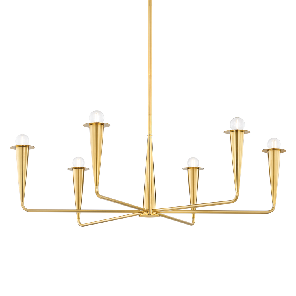 DANNA Chandelier | Mitzi Lighting - H791806-AGB