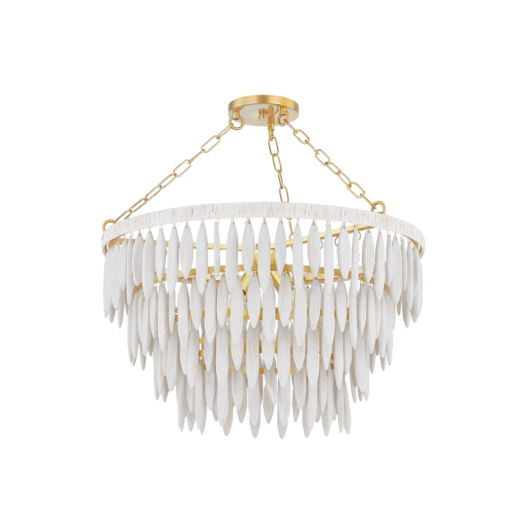 TIFFANY Chandelier | Mitzi Lighting - H805804-AGB