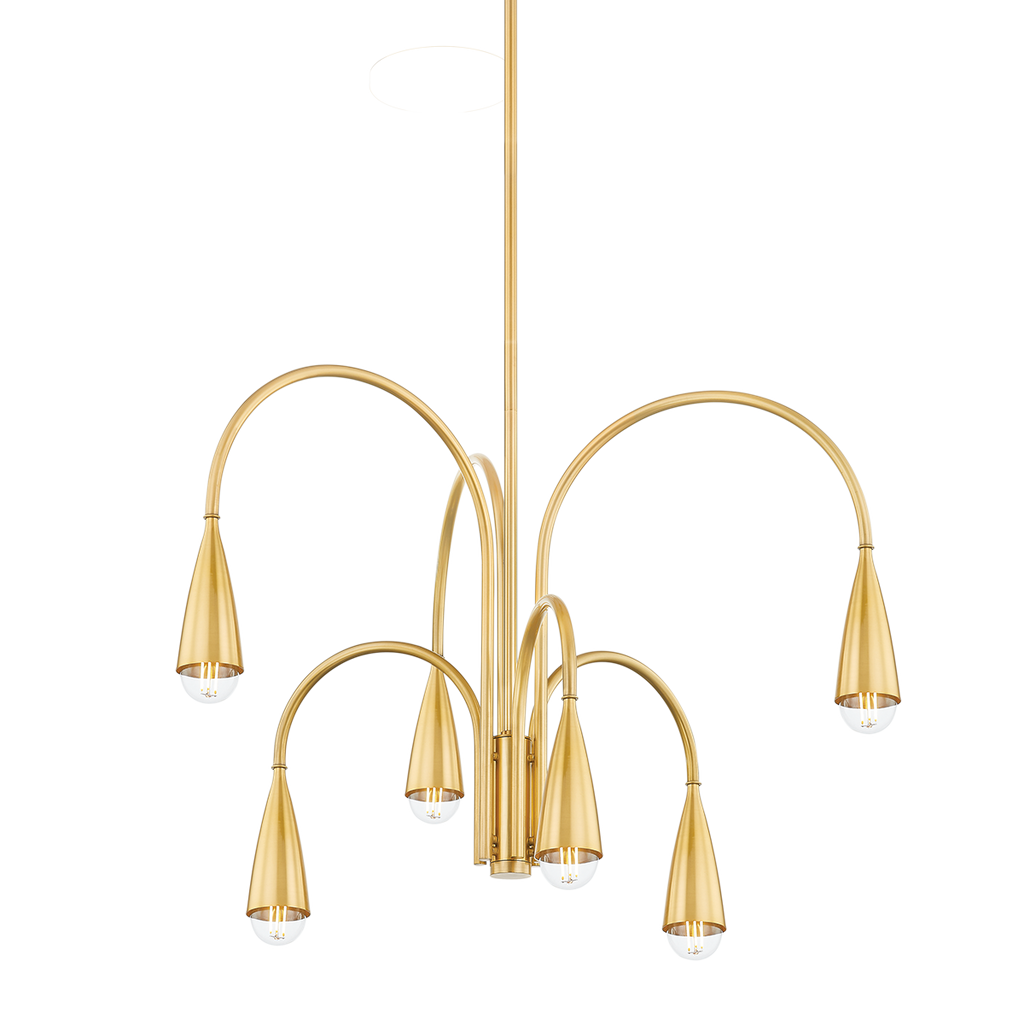 JENICA Chandelier | Mitzi Lighting - H811806-AGB