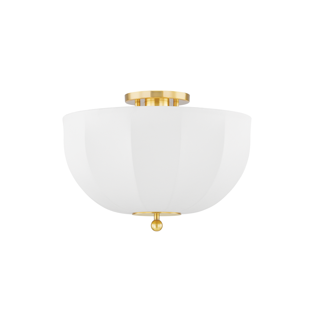 MESHELLE Flush Mount | Mitzi Lighting - H816601-AGB