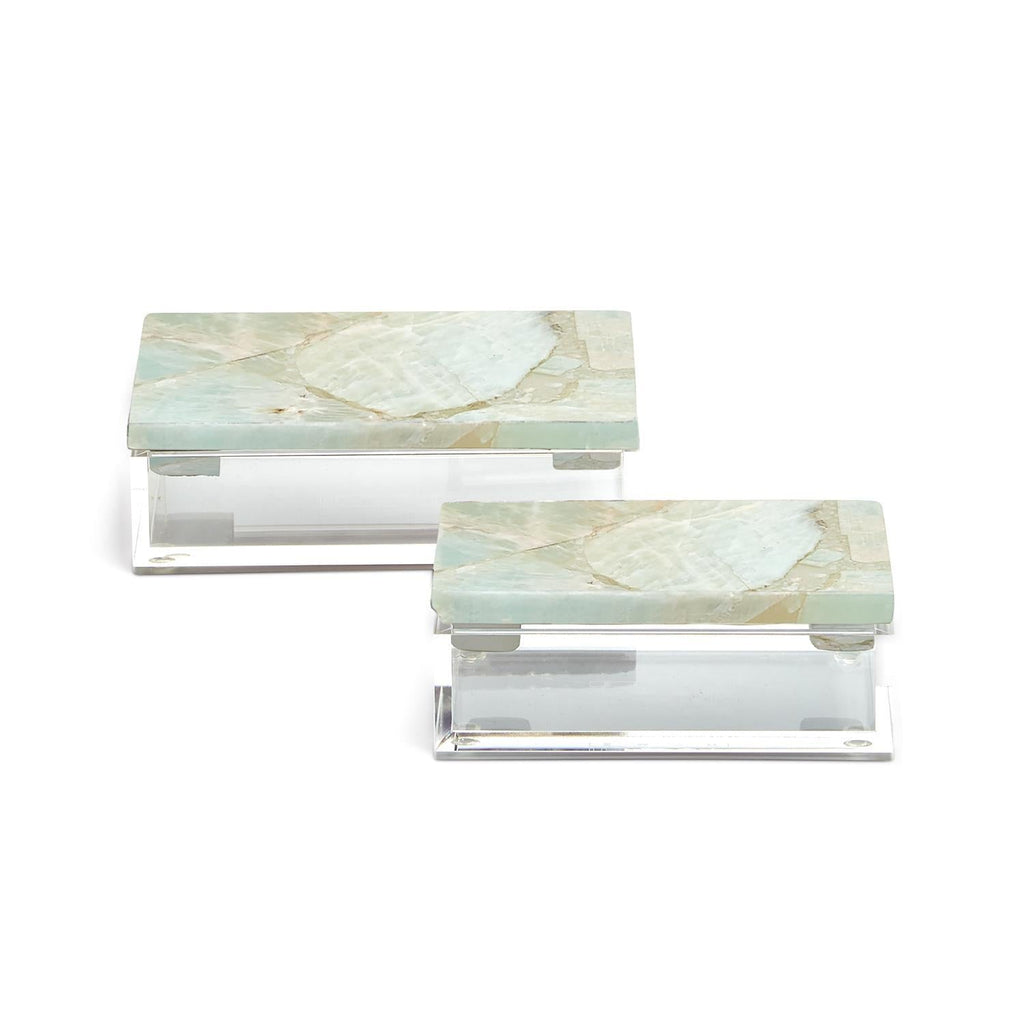 Two's Company S/2 Amazonite Boxes