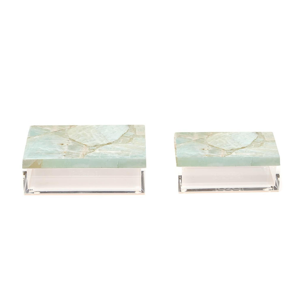 Two's Company S/2 Amazonite Boxes