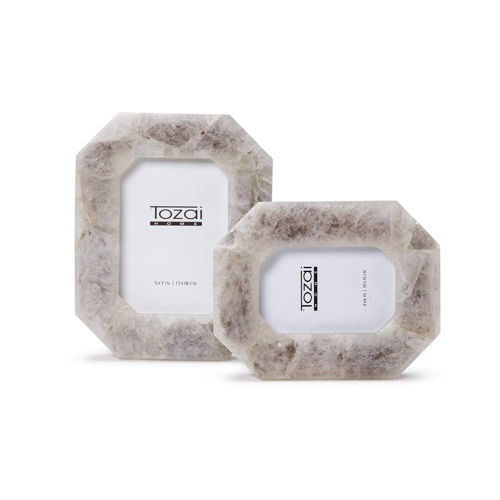 S2 White Quartz Photo Frame