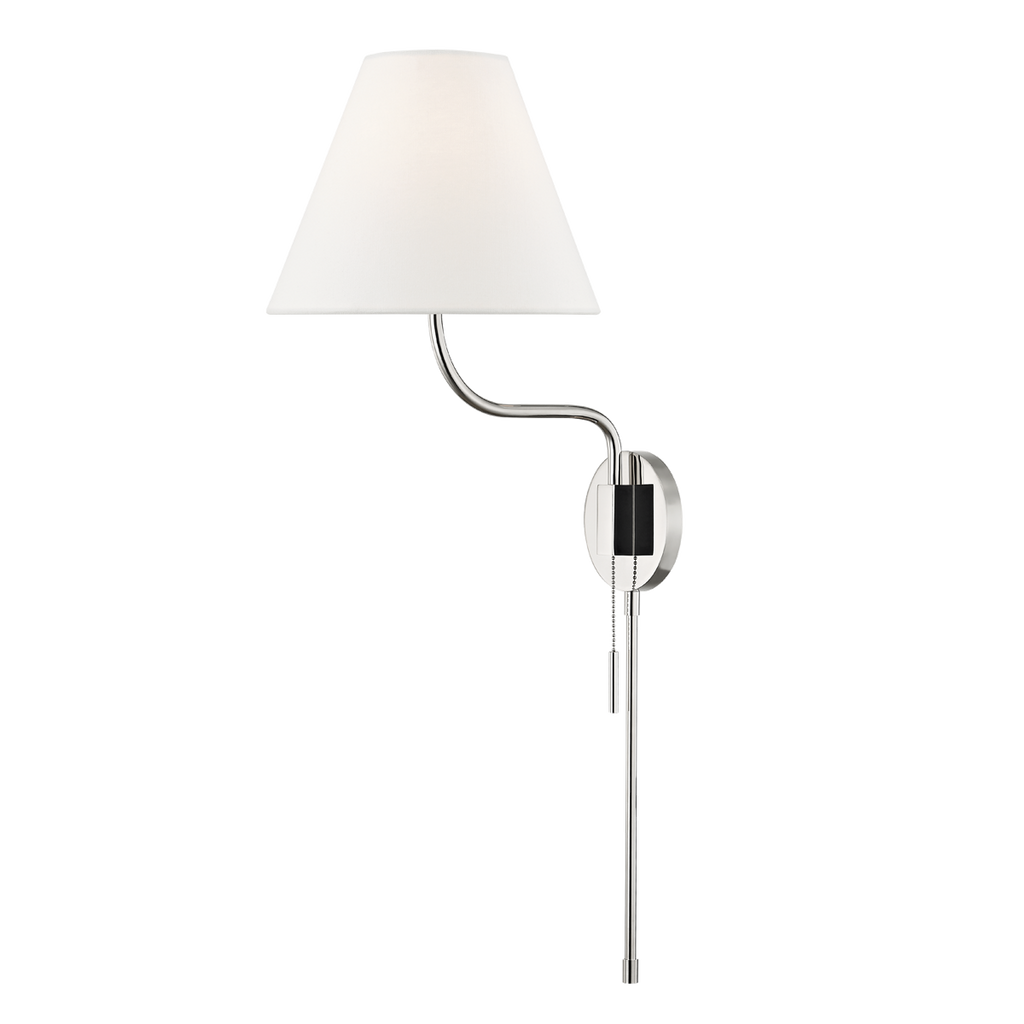 Patti Plug-in Sconce | Mitzi Lighting - HL240101-PN