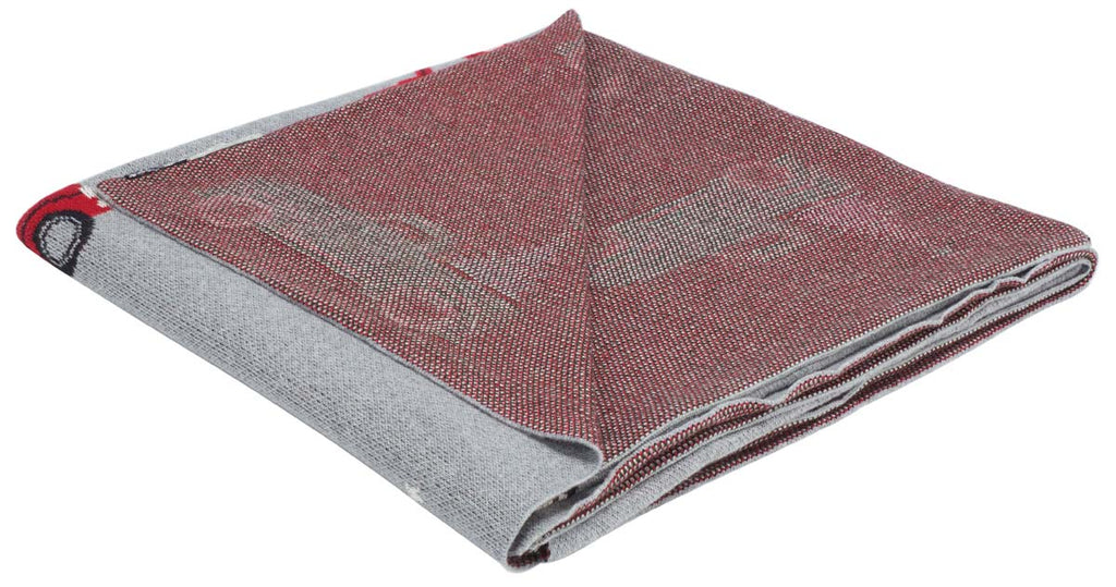 Safavieh Dasher Throw , HOL2016 - Grey/Red