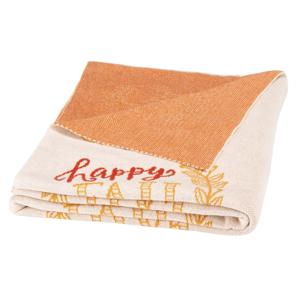 Safavieh Happy Fall Throw Blanket , HOL2501 - Orange