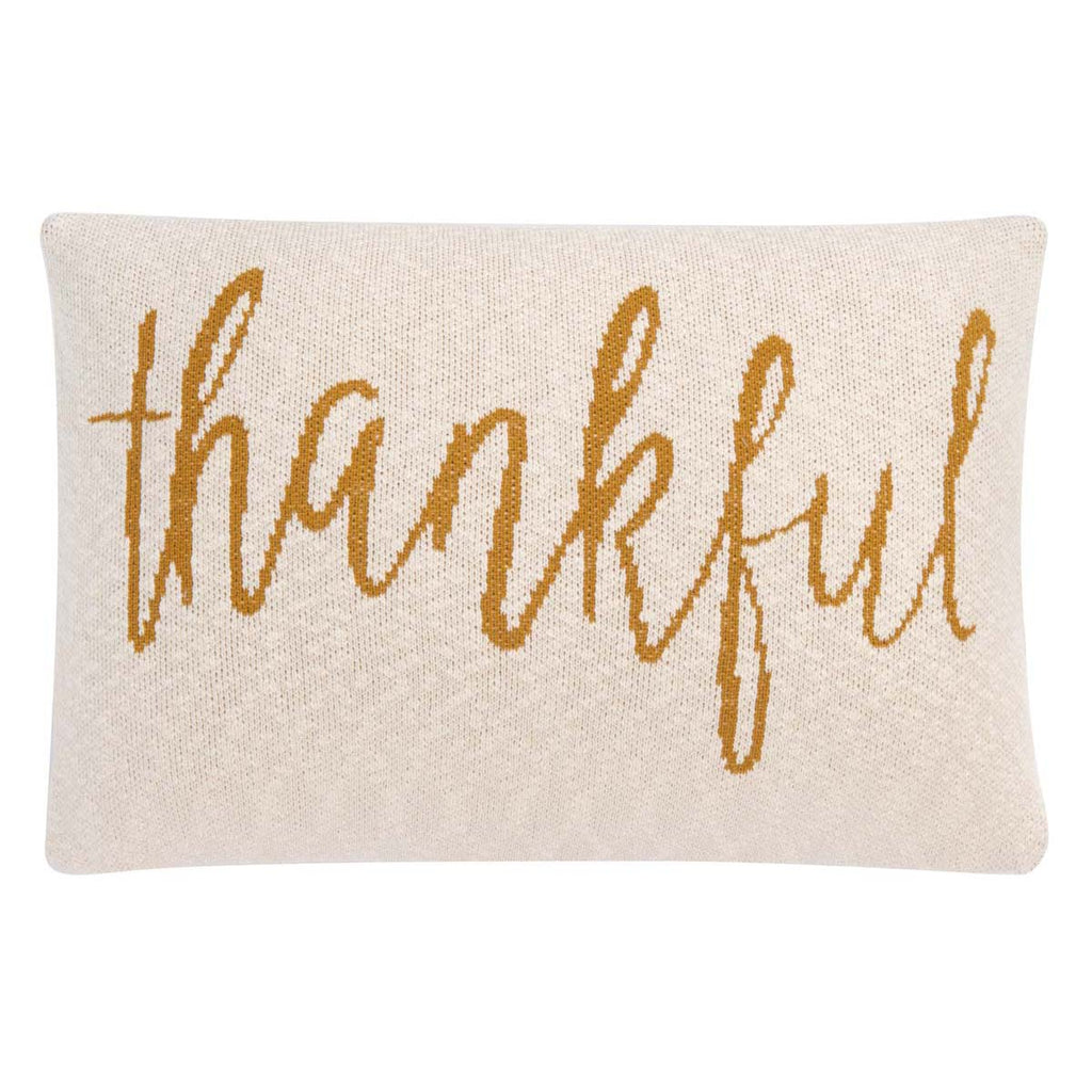 Safavieh Thankful Pillow , HOL3201 - Beige / Mustard