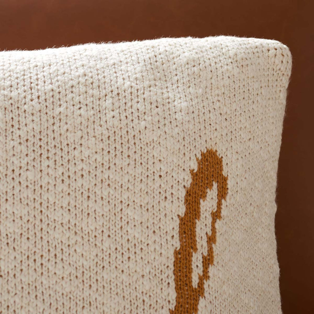 Safavieh Thankful Pillow , HOL3201 - Beige / Mustard