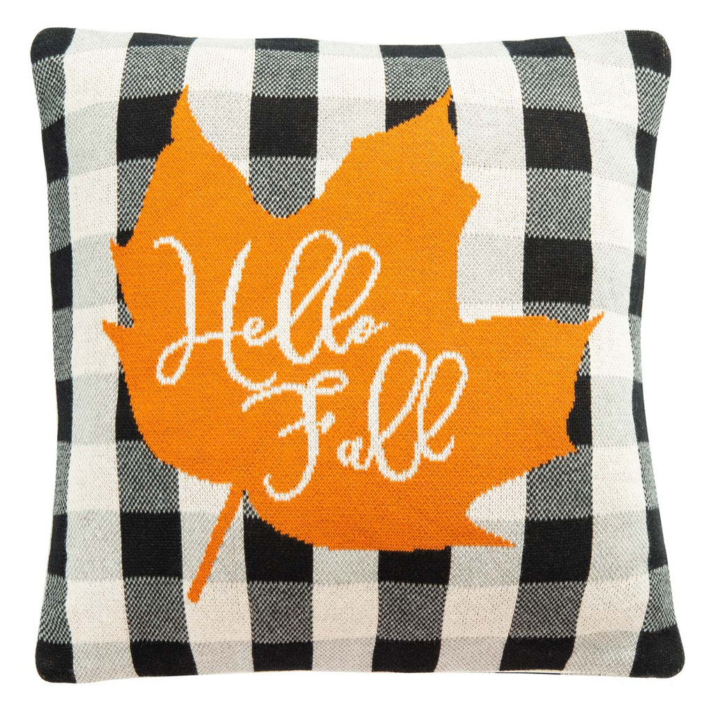 Safavieh Hello Leaf Pillow, HOL3206