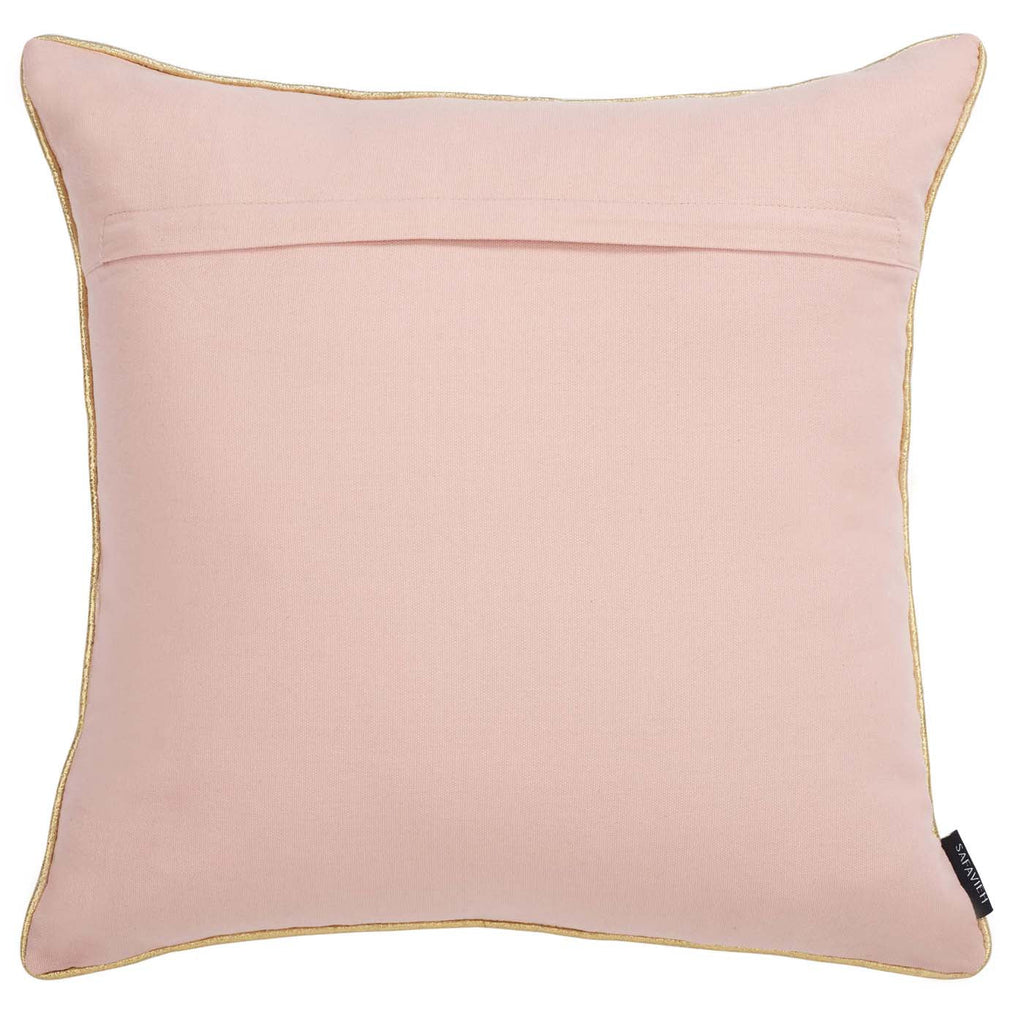 Safavieh Jiminy Joy Pillow , HOL4011 - Gold / Pink