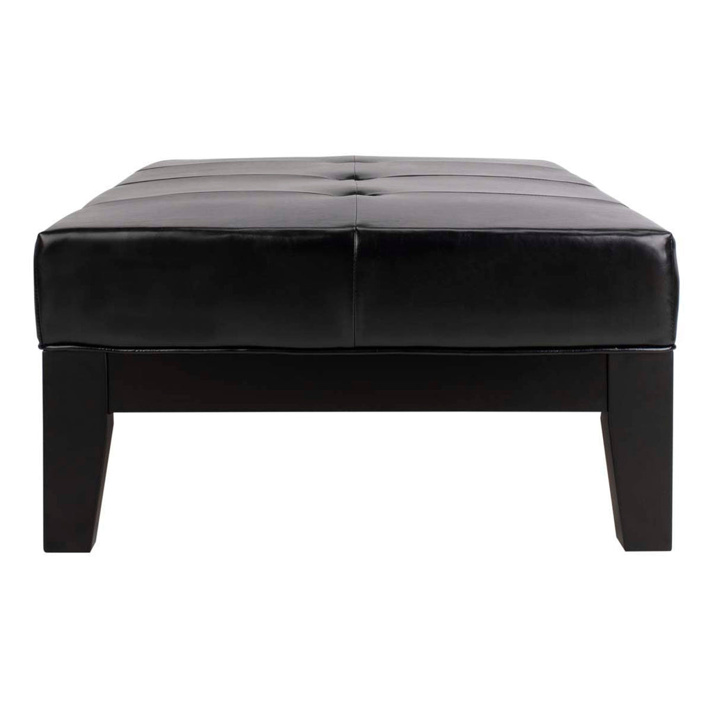 Safavieh Jordan Cocktail Ottoman - Black