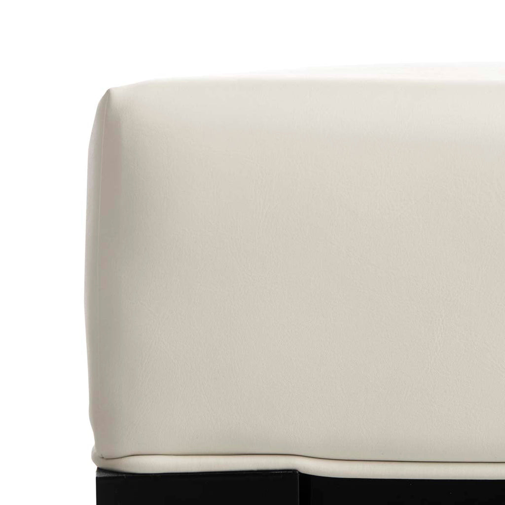 Safavieh Jordan Cocktail Ottoman - Off White