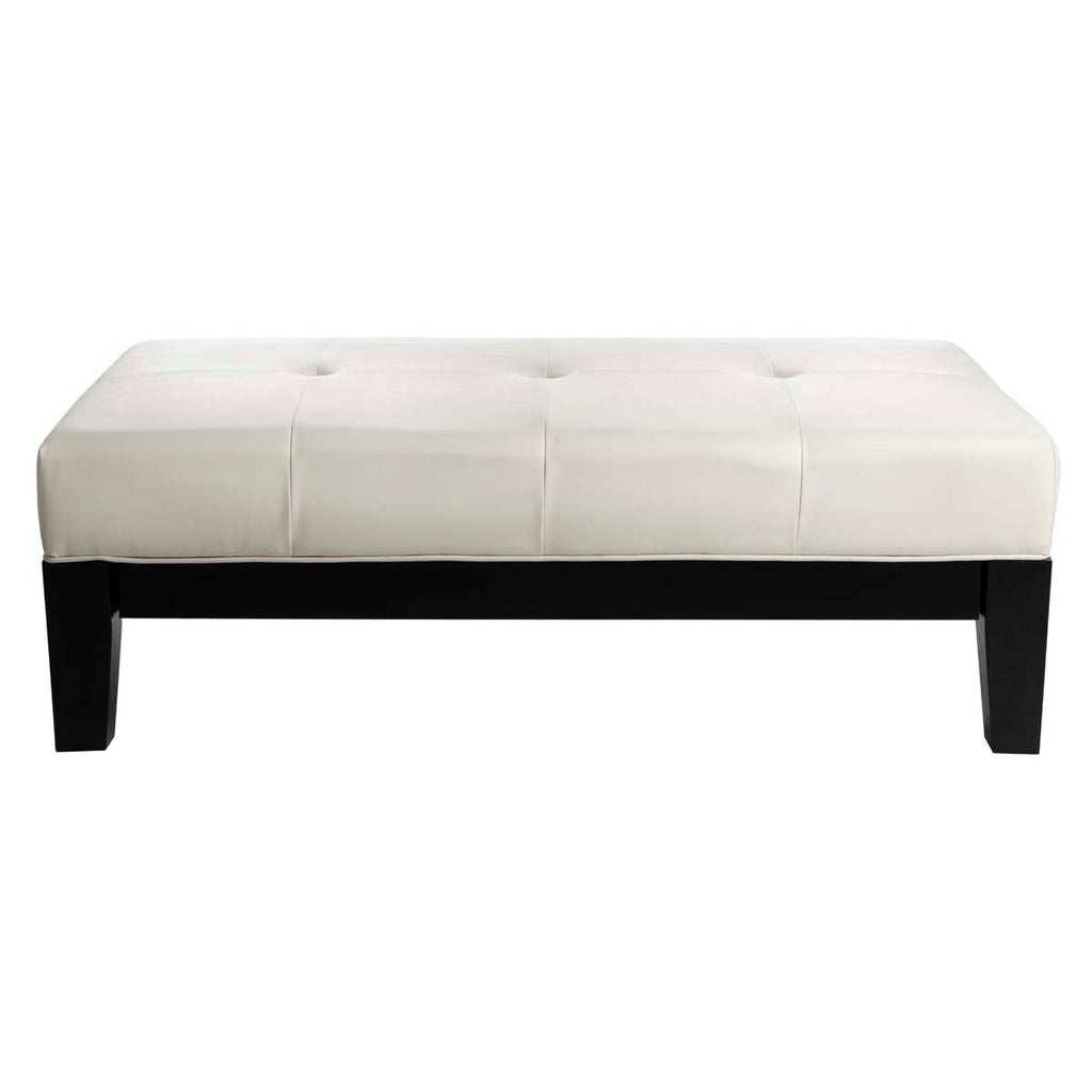 Safavieh Jordan Cocktail Ottoman - Off White