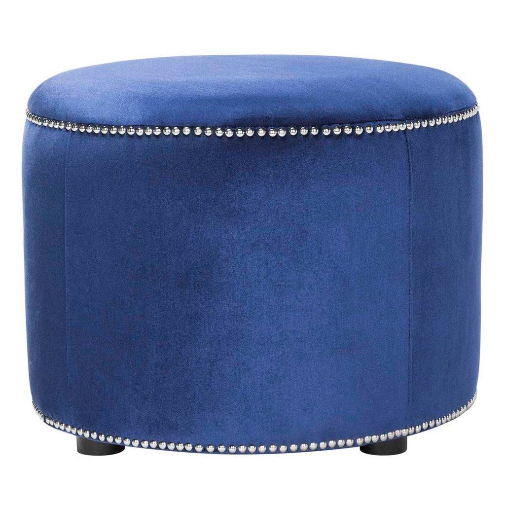Safavieh Hogan Ottoman - Royal Blue