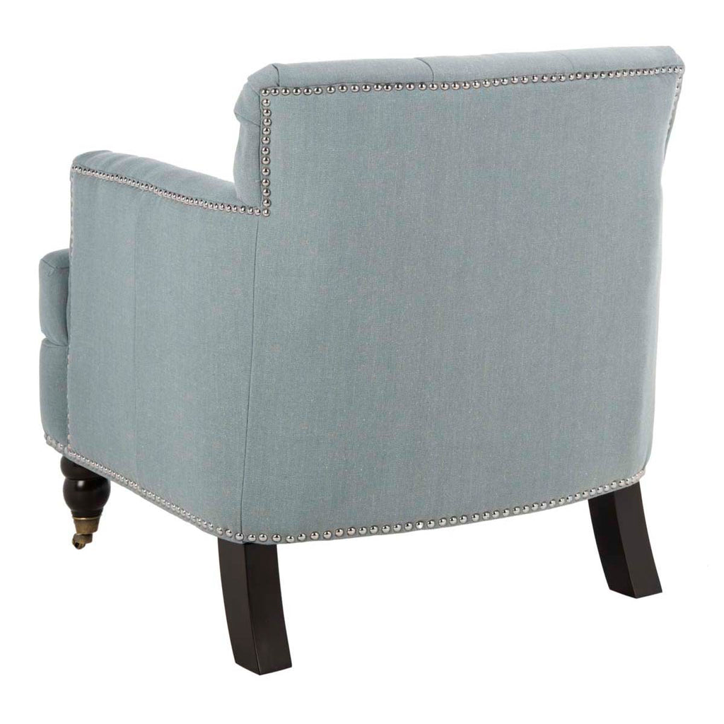 Safavieh Colin Tufted Club Chair - Sky Blue