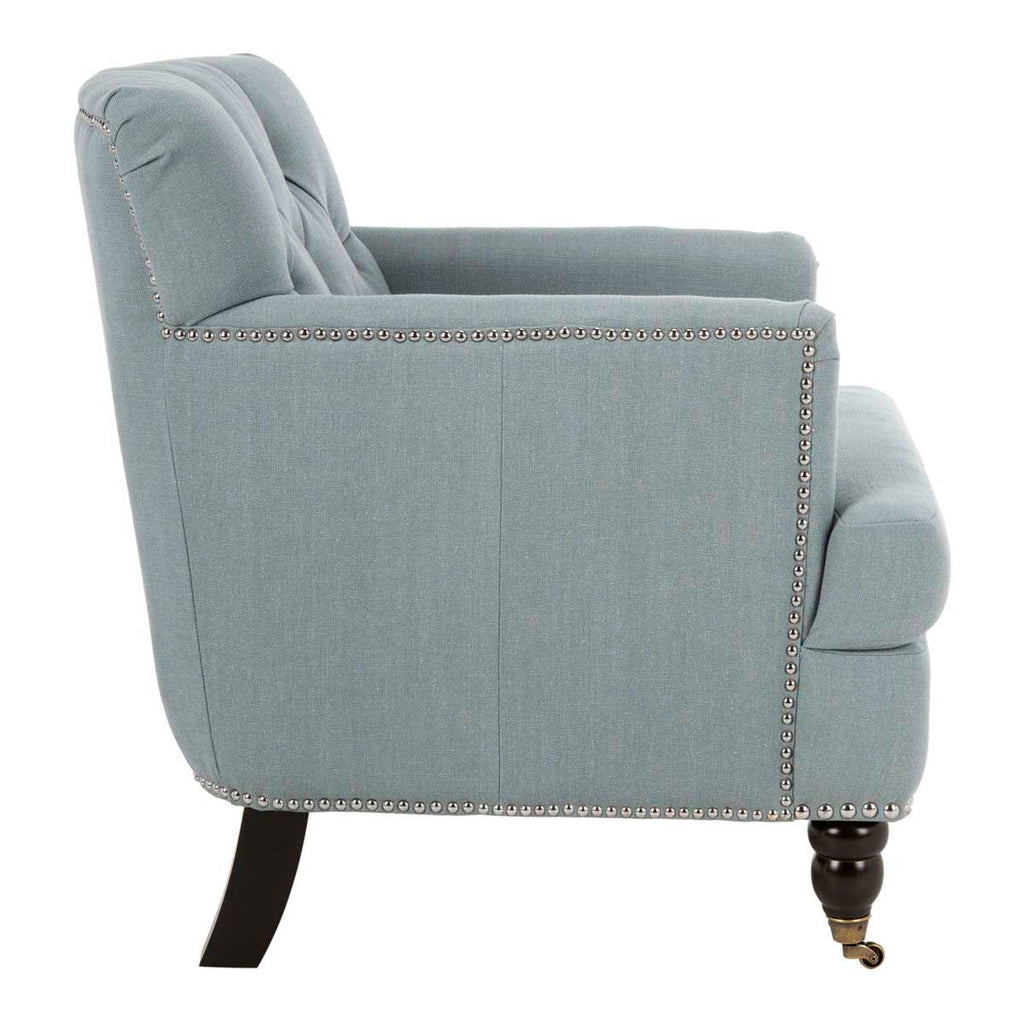 Safavieh Colin Tufted Club Chair - Sky Blue