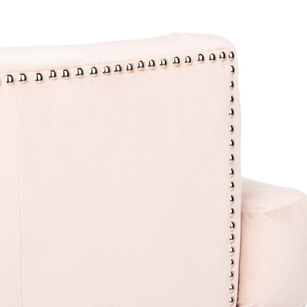 Safavieh Colin Tufted Club Chair - Blush / White Washed