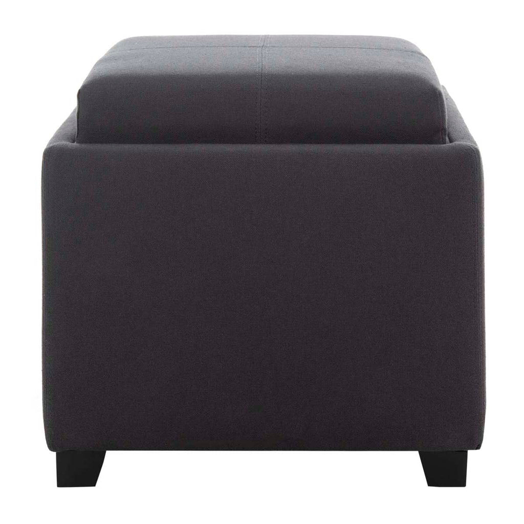 Safavieh Harrison Single Tray Ottoman - Grey