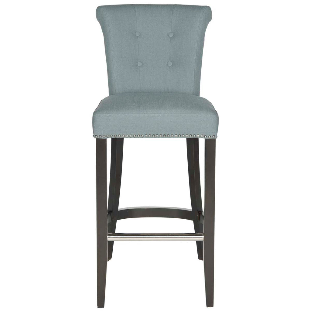 Safavieh Addo Ring Bar Stool - Sky Blue