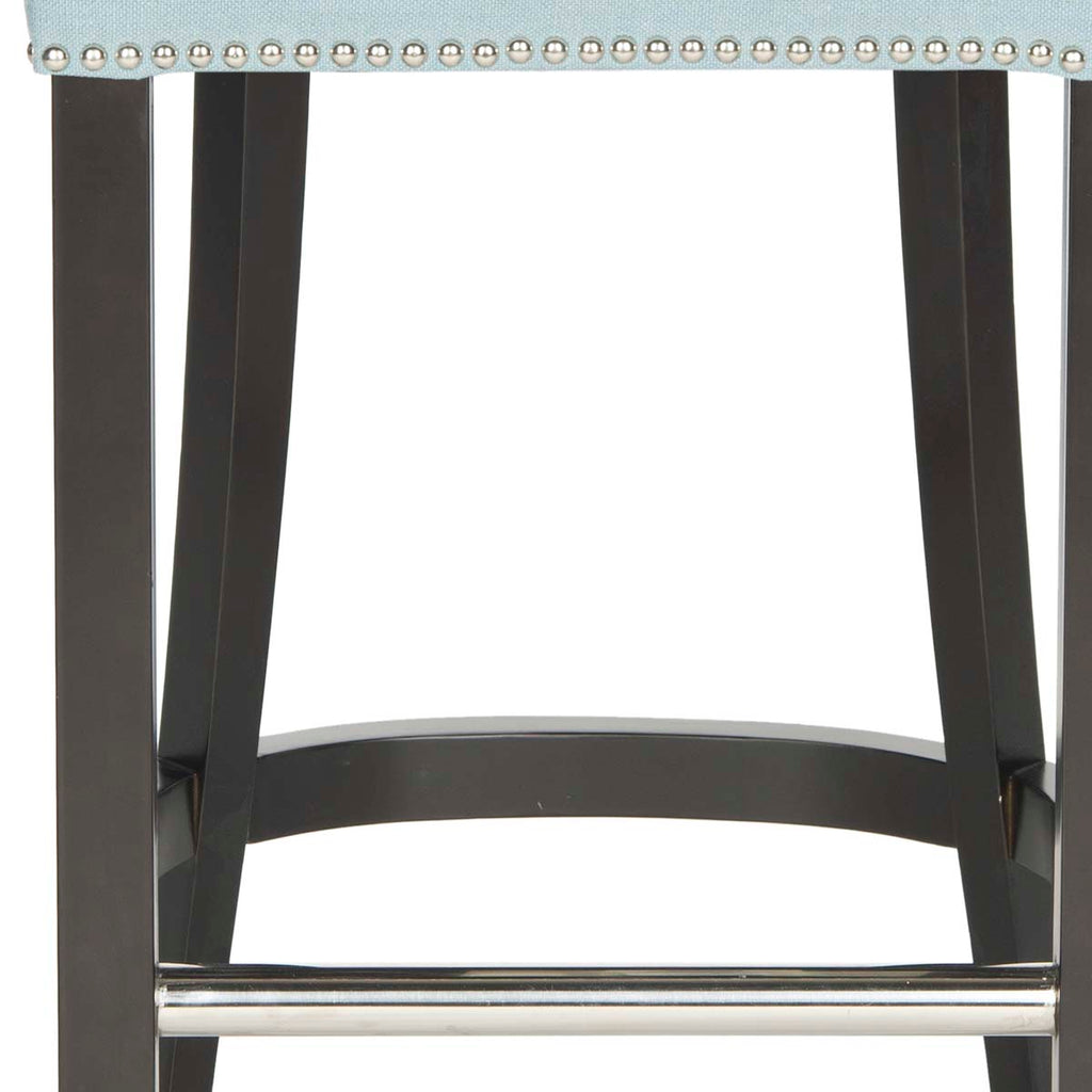 Safavieh Addo Ring Bar Stool - Sky Blue