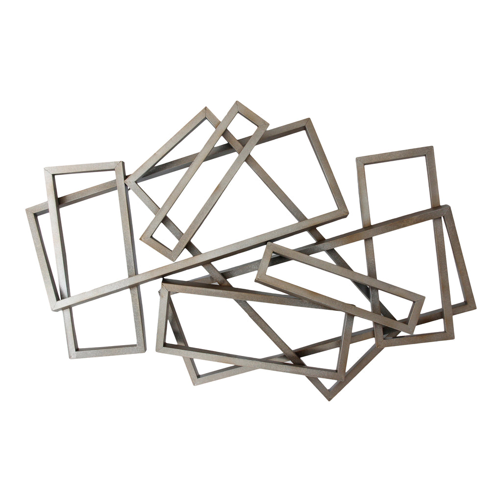 Metal Rectangles Wall Décor | Moe's Furniture - HW-1007-30