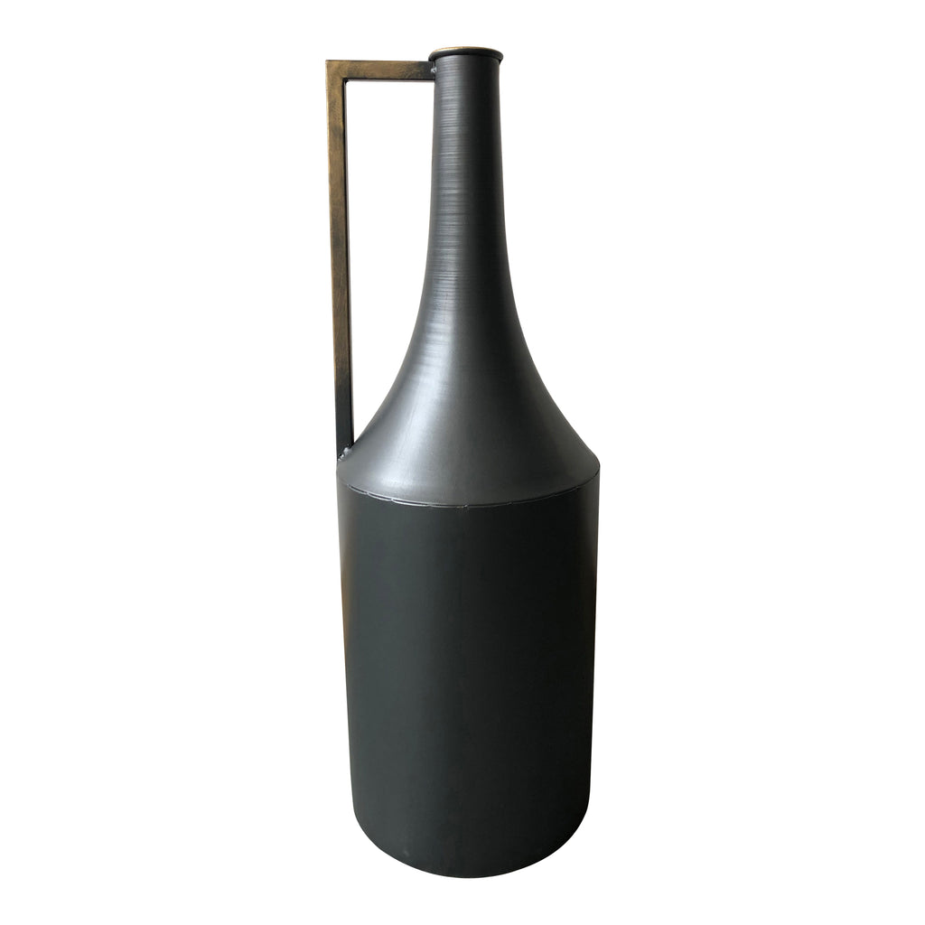 Primus Metal Vase Black | Moe's Furniture - KK-1017-02