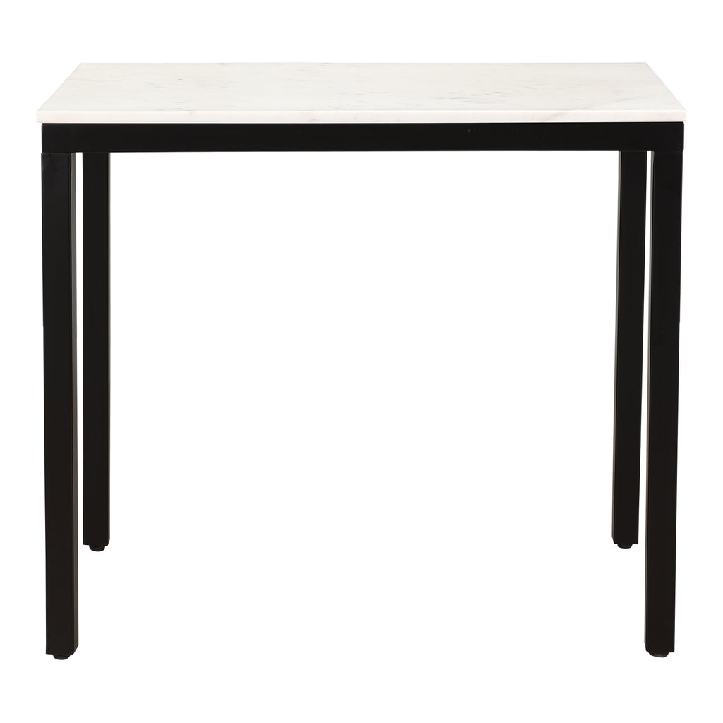 Parson Mini Desk White Marble | Moe's Furniture - KY-1025-02-0