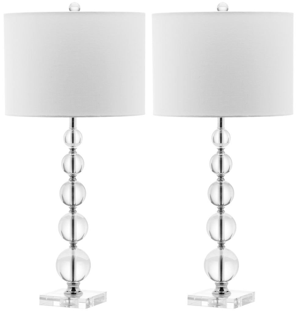 liam-29-inch-h-stacked-crystal-ball-lamp-set-of-2-safavieh-lit4112-Clear