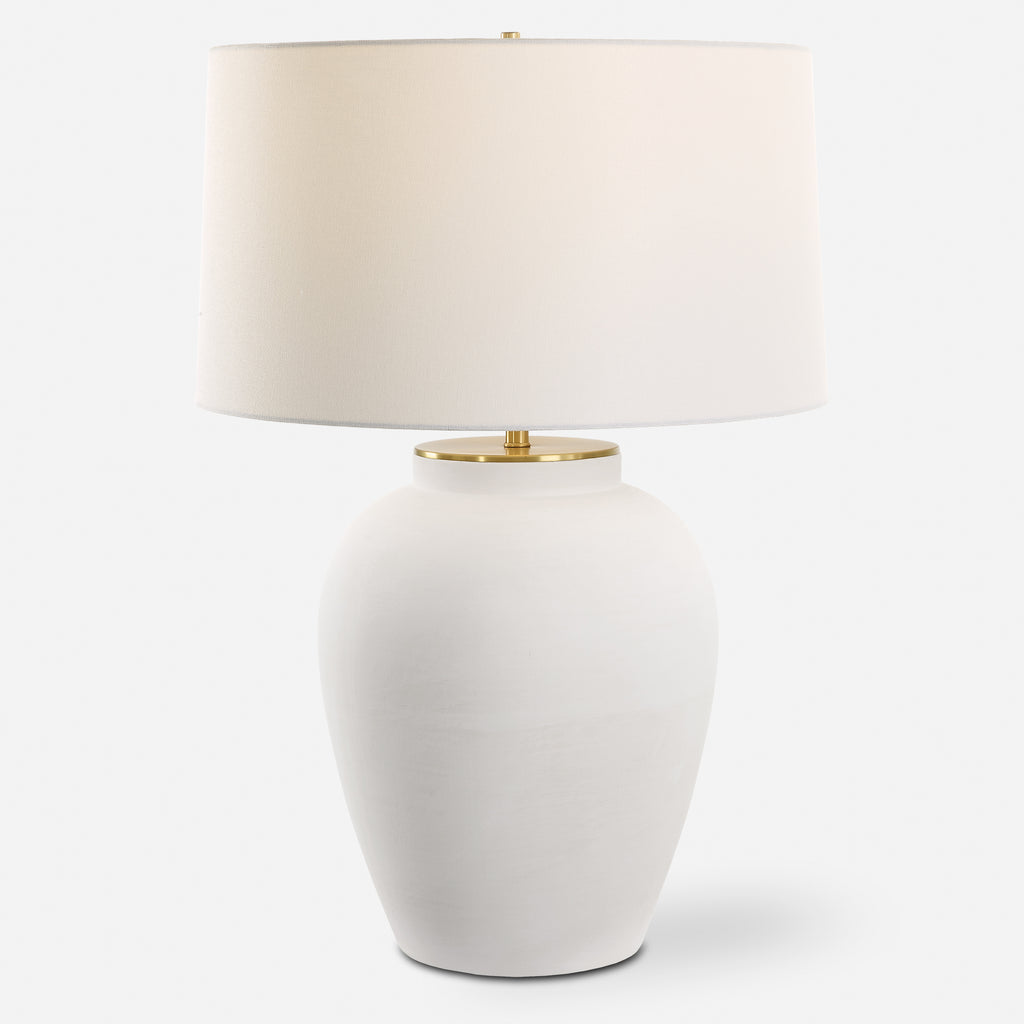 Uttermost Adelaide White Table Lamp - 30255-1