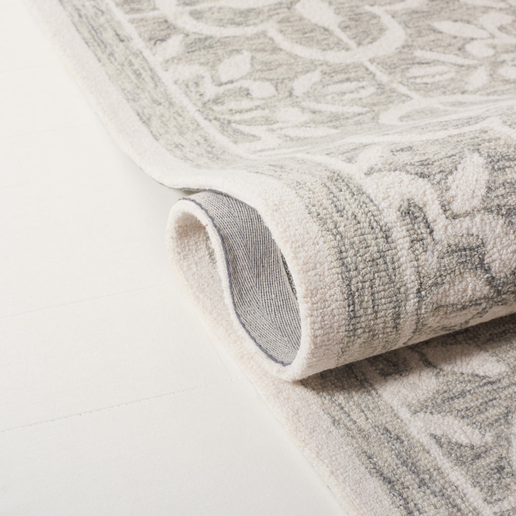 Lauren Ralph Lauren 6942 Rug | Lauren Ralph Lauren - LRL6942 - Grey / Ivory