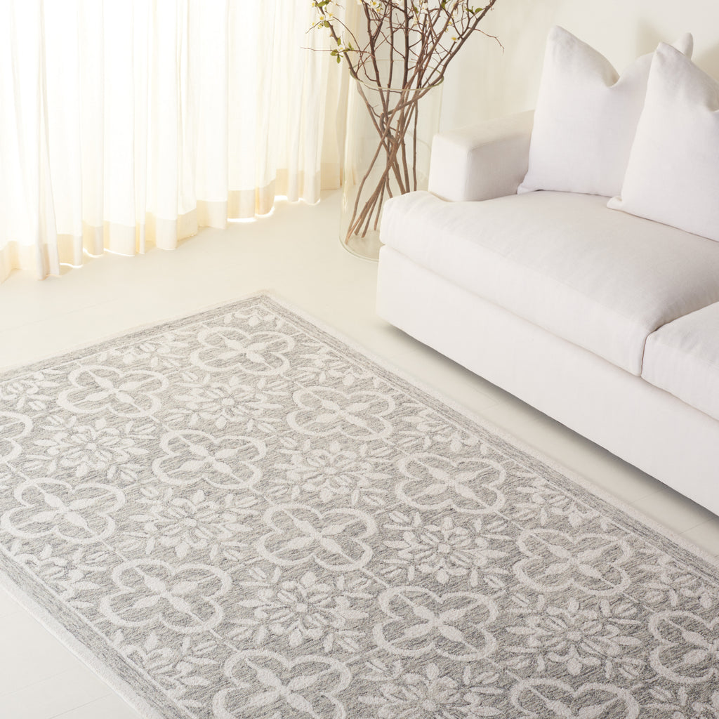 Lauren Ralph Lauren 6942 Rug | Lauren Ralph Lauren - LRL6942 - Grey / Ivory