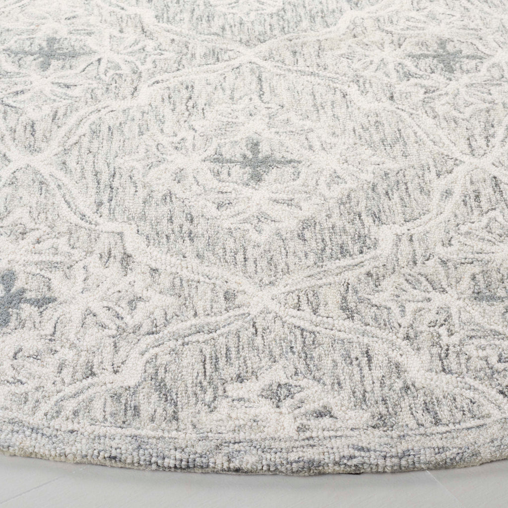 Lauren Ralph Lauren 6943 Rug | Lauren Ralph Lauren - LRL6943 - Light Grey / Ivory