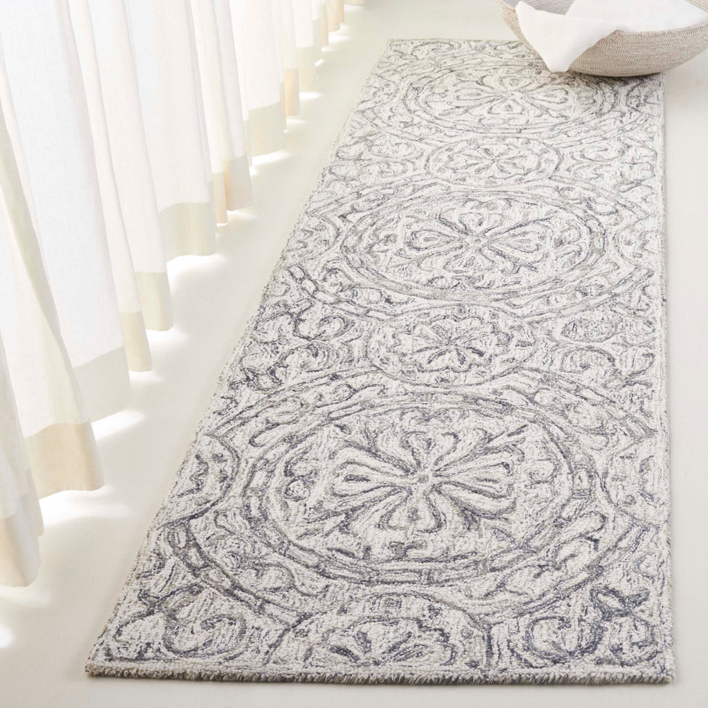 Lauren Ralph Lauren 6947 Rug | Lauren Ralph Lauren - LRL6947 - Ivory / Grey