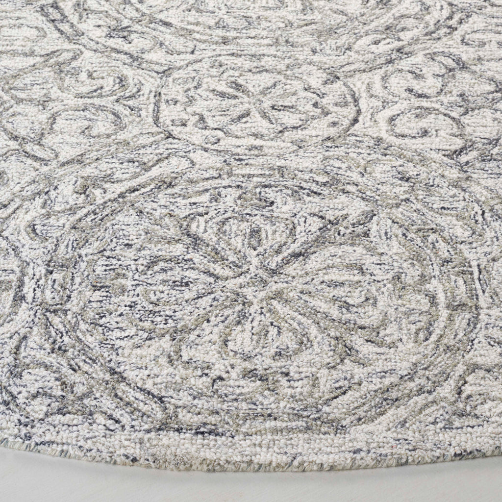 Lauren Ralph Lauren 6947 Rug | Lauren Ralph Lauren - LRL6947 - Ivory / Grey