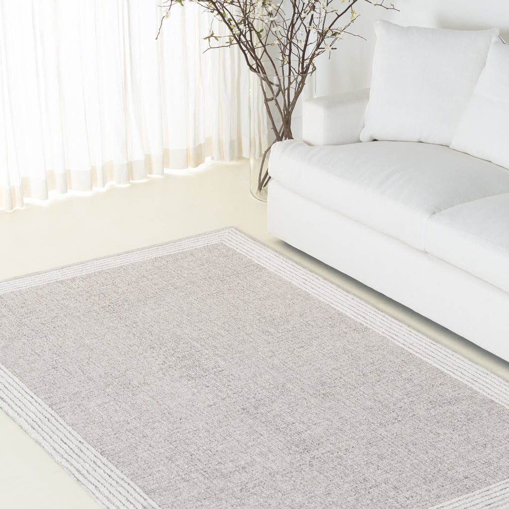 Lauren Ralph Lauren 6949 Rug | Lauren Ralph Lauren - LRL6949 - Dark Grey / Ivory