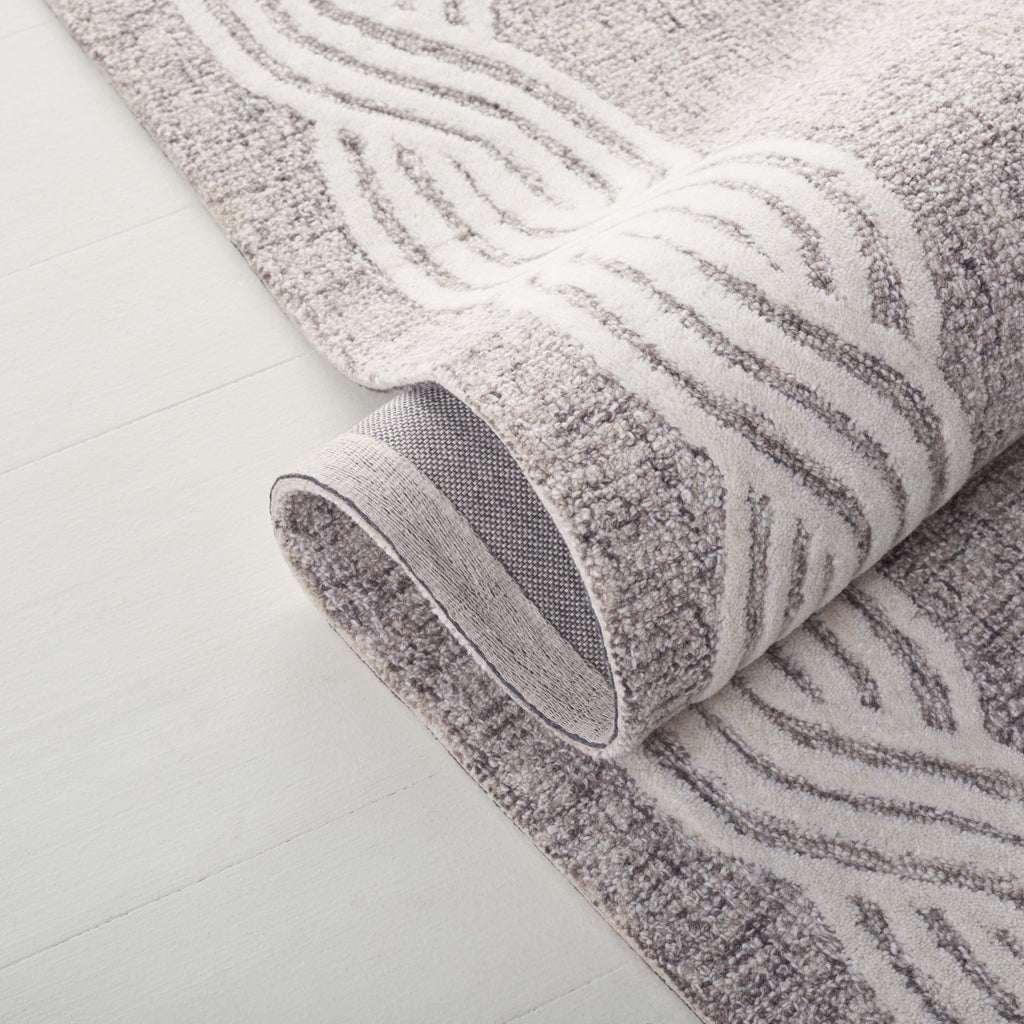 Lauren Ralph Lauren 6951 Rug | Lauren Ralph Lauren - LRL6951 - Grey / Ivory
