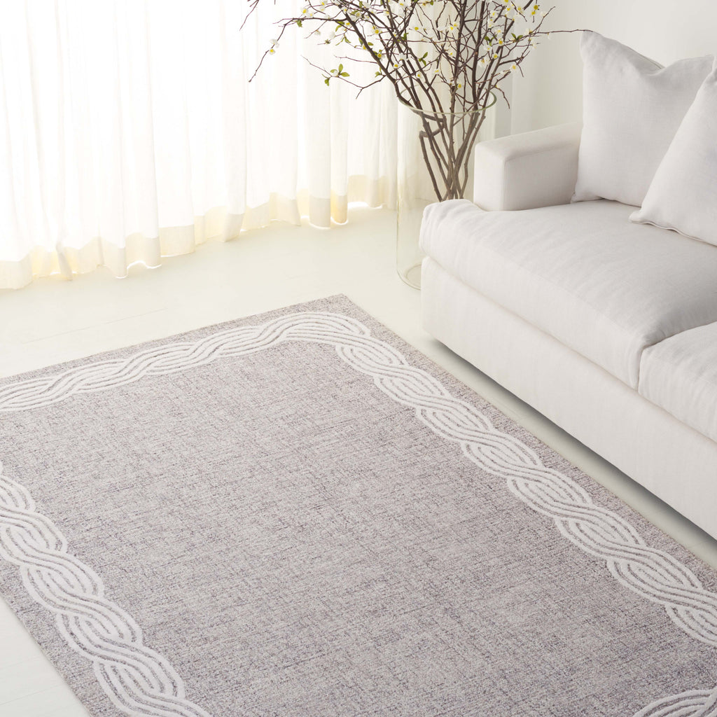 Lauren Ralph Lauren 6951 Rug | Lauren Ralph Lauren - LRL6951 - Grey / Ivory