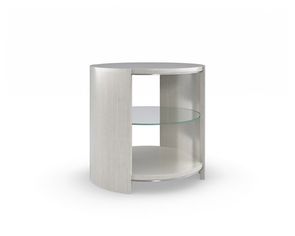 Da Vita Round End Table | Caracole Furniture - M131-421-412