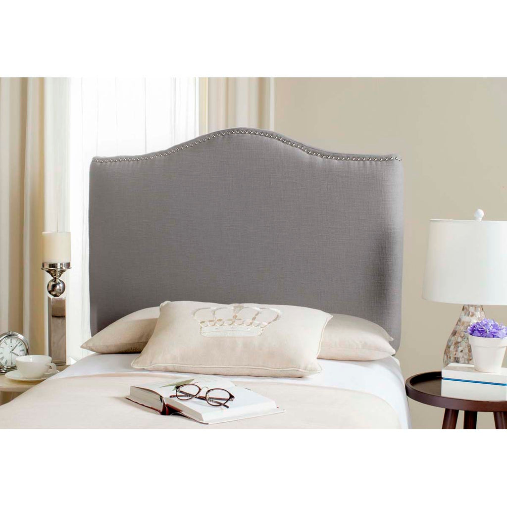 Safavieh Jeneve Arctic Grey Winged Headboard , MCR4030