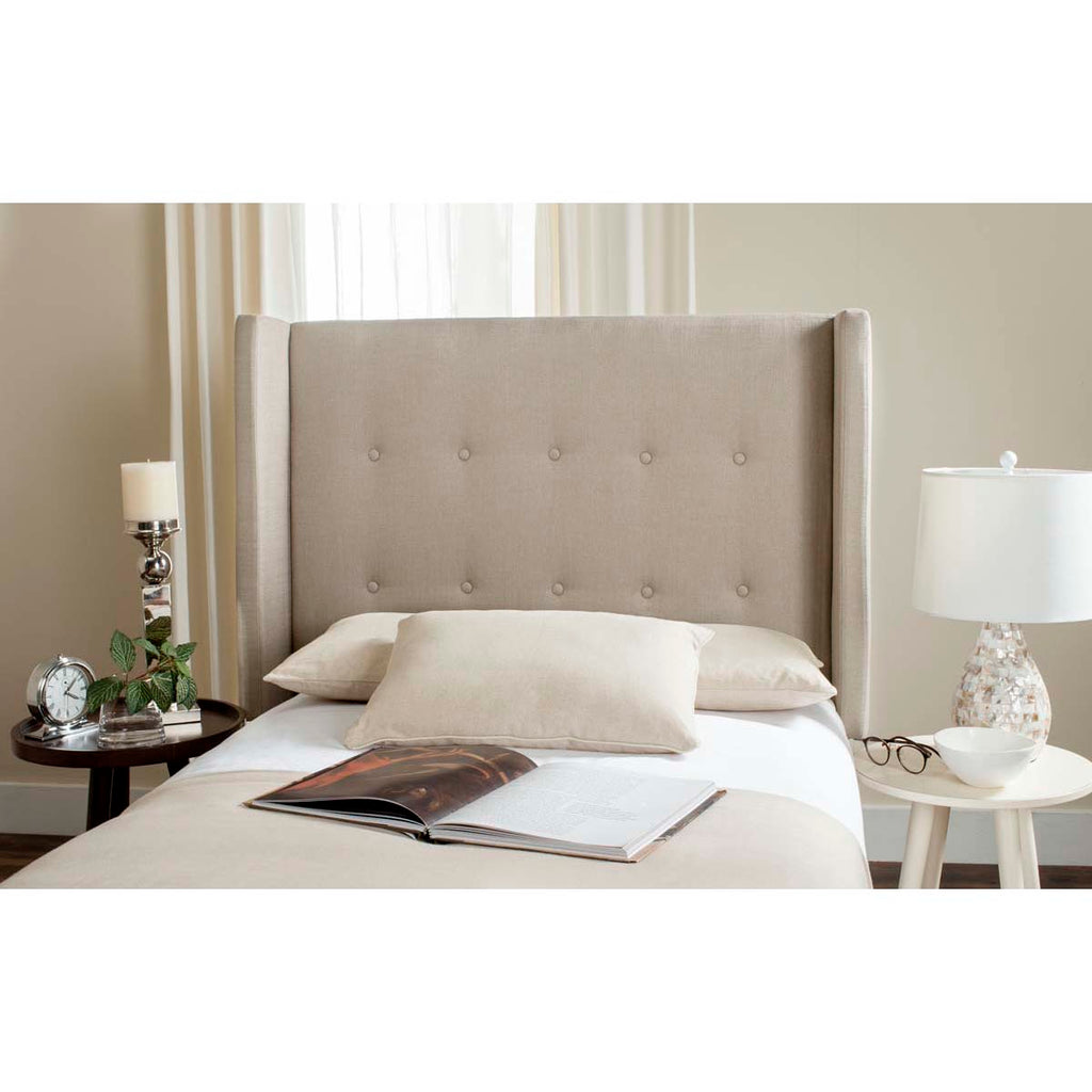 Safavieh Damon Smoke Winged Headboard , MCR4046