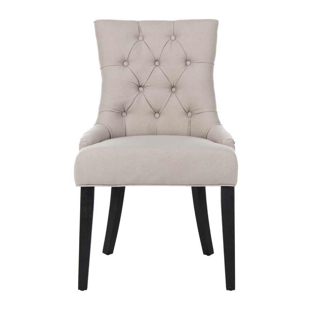 Abby 19''H Tufted Side Chairs (Set of 2) | Safavieh - MCR4701-Taupe